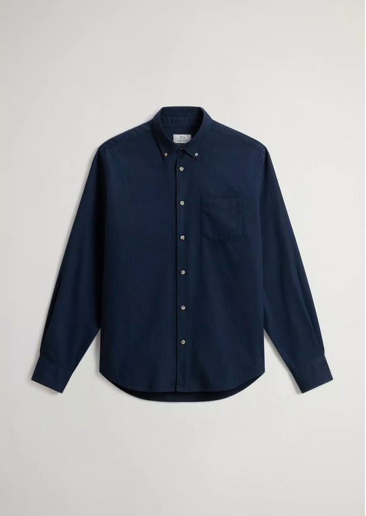 Light Flannel Shirt - Melton Blue